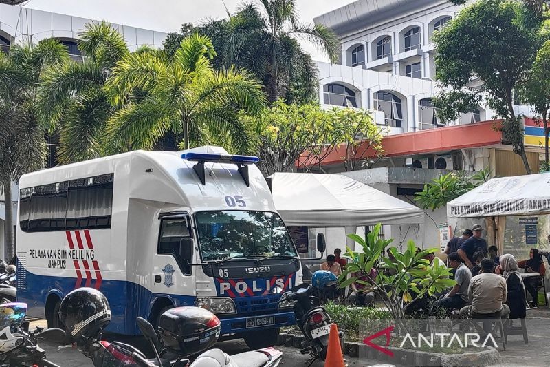 Layanan SIM Keliling tersedia di lima lokasi Jakarta pada Sabtu