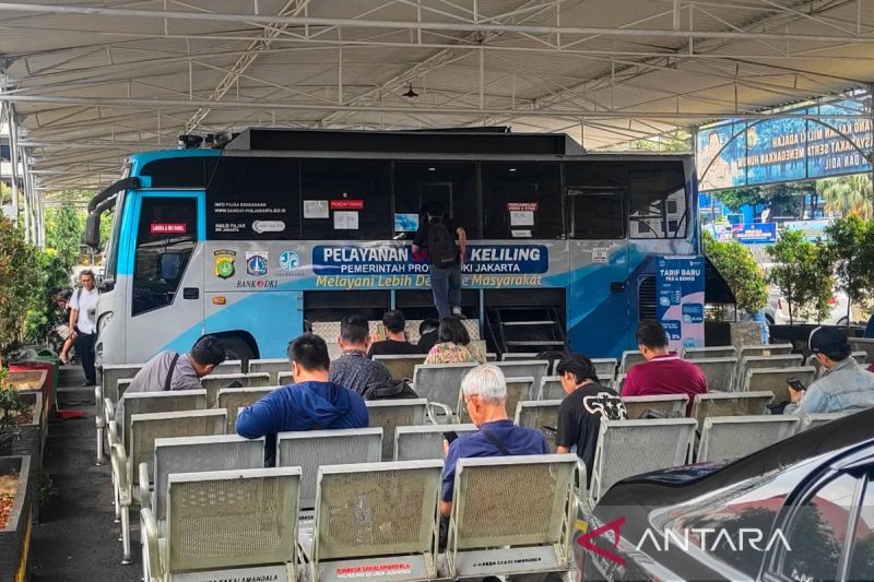 Gerai Samsat Keliling tersedia di 14 lokasi Jadetabek pada Kamis