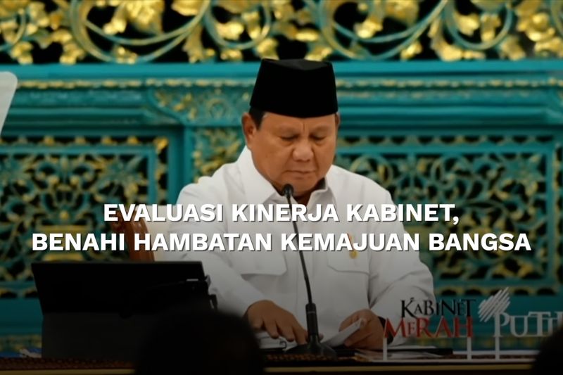 Evaluasi kinerja kabinet, benahi hambatan kemajuan bangsa
