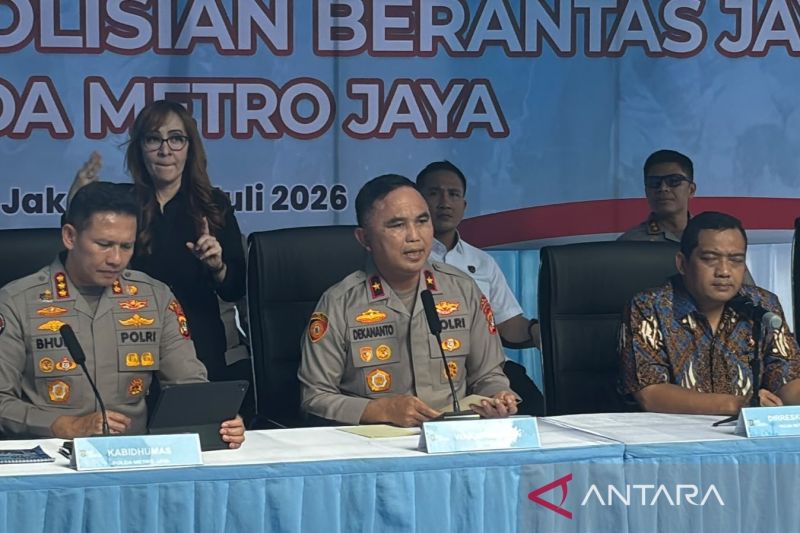 Polda Metro tangkap 729 tersangka selama Operasi Berantas Jaya 2026