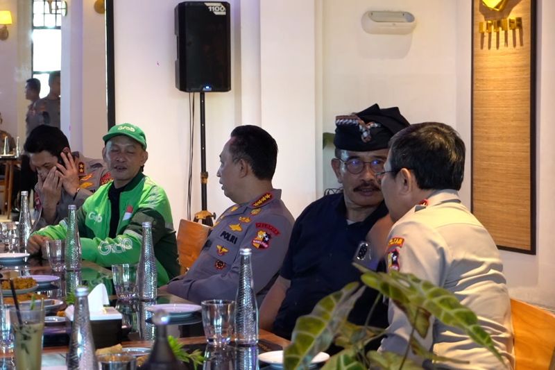 Jaga kamtibmas, Polri perkuat kemitraan dengan pecalang dan ojol