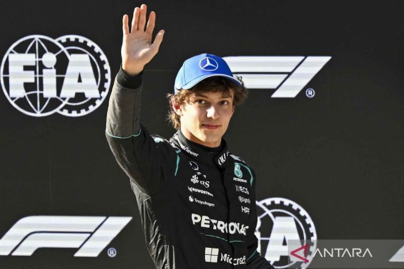 Kimi Antonelli awali GP Belgia dari pole position