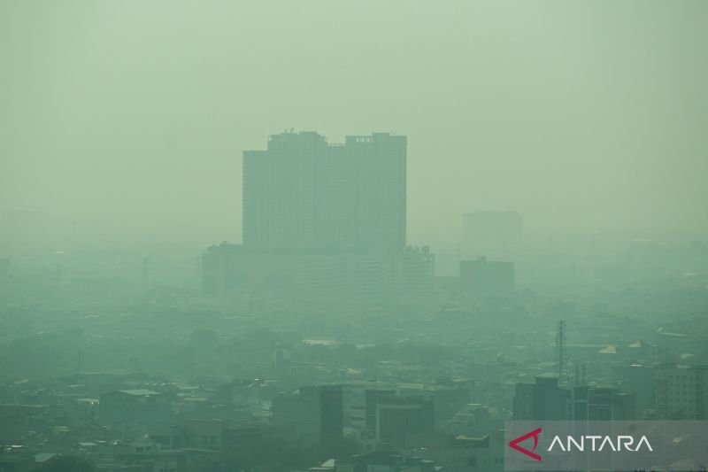 Senin pagi, kualitas udara Jakarta terburuk pertama di dunia