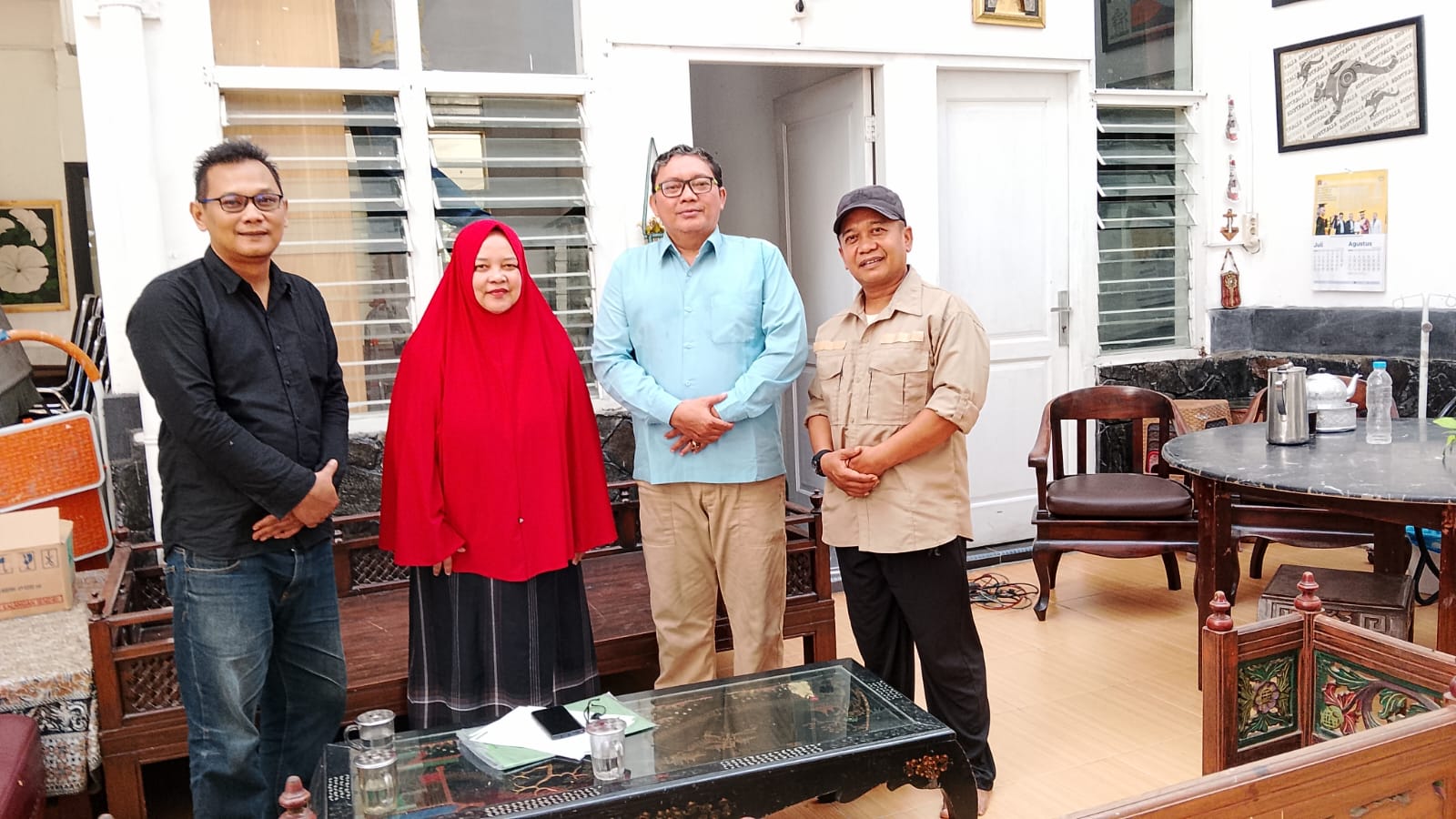 Yayasan Oysani Silaturahmi ke Ketum Yayasan Kadirun Yahya