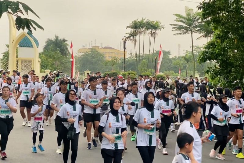Riau Bhayangkara Run gaungkan gerakan lawan karhutla