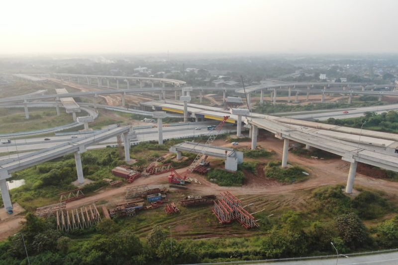 WIKA Terus Kebut Pembangunan Tol Jakarta–Cikampek II Selatan Paket 2A, Progres Capai 85,20%