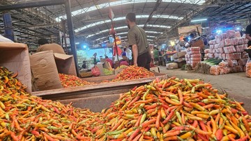 Harga Cabai=”” Rawit=”” Kian=”” Pedas, Nyaris=”” Rp=”” 60 Ribu=””/Kg