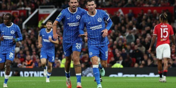 Brighton singkirkan MU dari Piala Liga