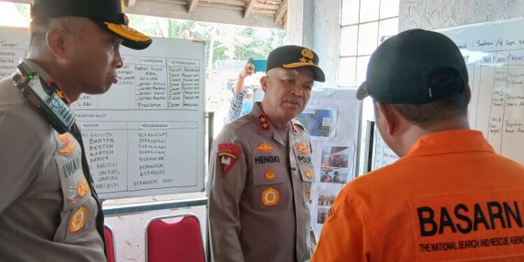 Kapolda Banten pastikan pencarian jurnalis hilang kontak harus optimal