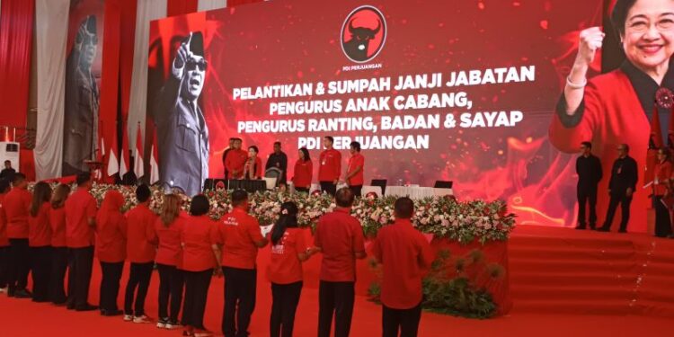 Megawati lantik pengurus PDIP di Sulawesi Utara