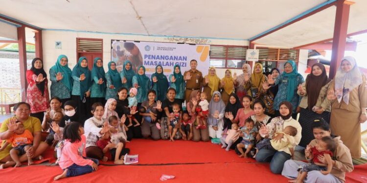Makassar catat kenaikan BB anak stunting dari program makan PKK