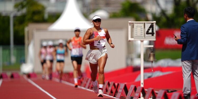 Caroline Bangun jaga asa Indonesia dalam modern pentathlon