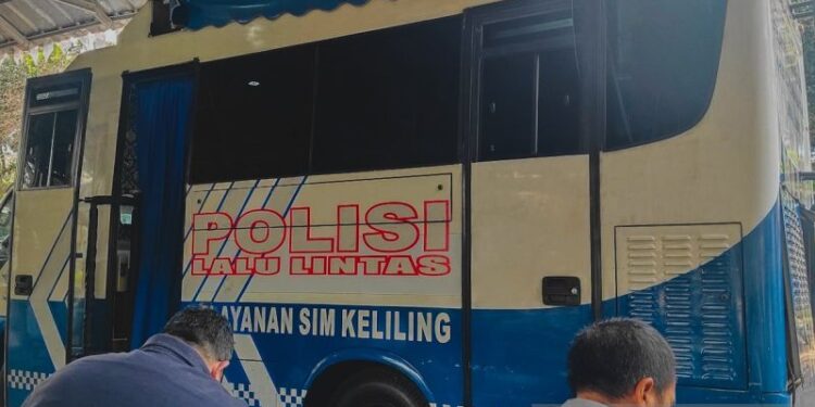 Kamis, SIM Keliling tersedia di lima lokasi di Jakarta