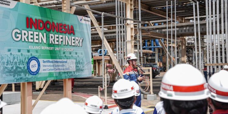 Pertamina bidik Kilang Cilacap hasilkan bahan bakar hijau skala besar