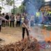 Polres OKU Timur latih personel padamkan karhutla dengan X-Fire