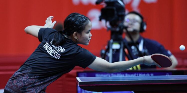 Perjuangan Cindy/Citra kandas di putaran ketiga tenis meja ganda putri