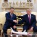 Trump soroti membaiknya hubungan AS-China dalam jamuan bersama Xi