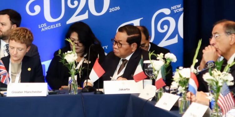 Gubernur DKI paparkan pertumbuhan ekonomi di U20 Mayoral Plenary