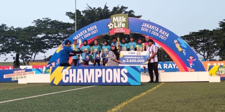 Milklife Soccer Challenge Jakarta Raya hadirkan juara baru