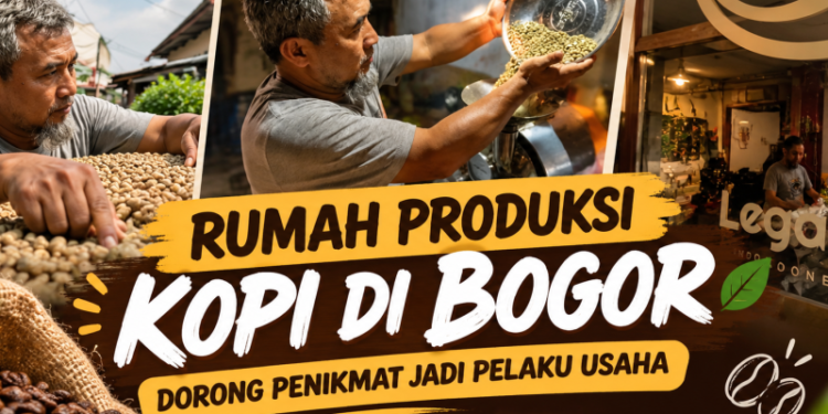 Rumah produksi kopi di Bogor dorong penikmat jadi pelaku usaha