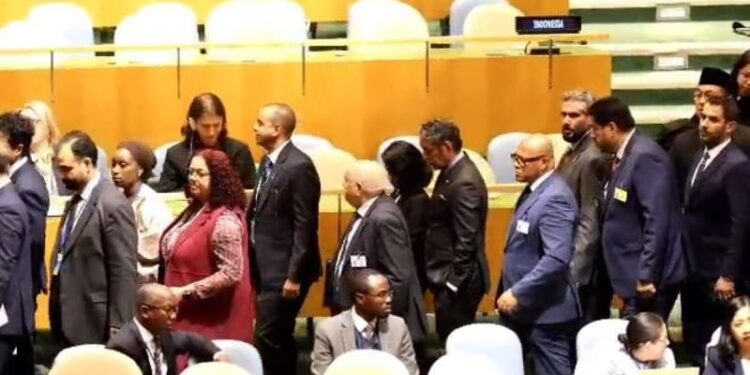 Delegasi Indonesia walk out saat Netanyahu akan pidato di PBB