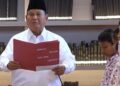 Presiden Prabowo pimpin siswa SD baca teks Sumpah Pemuda