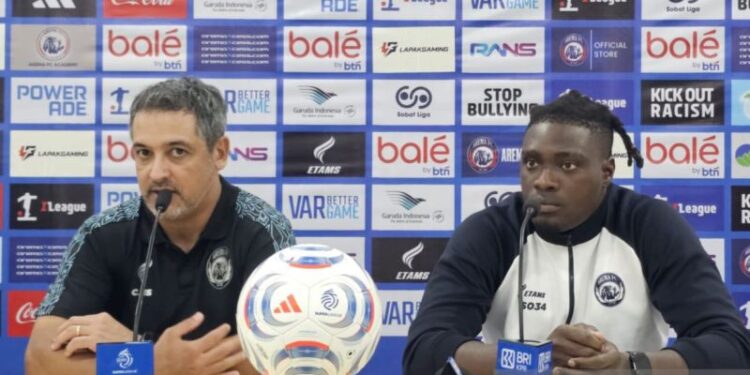 Pelatih Arema puji mentalitas pemain saat hadapi Bhayangkara FC