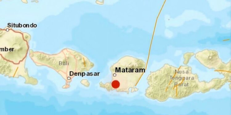 Gempa Lombok Barat akibat deformasi batuan Lempeng Indo-Australia