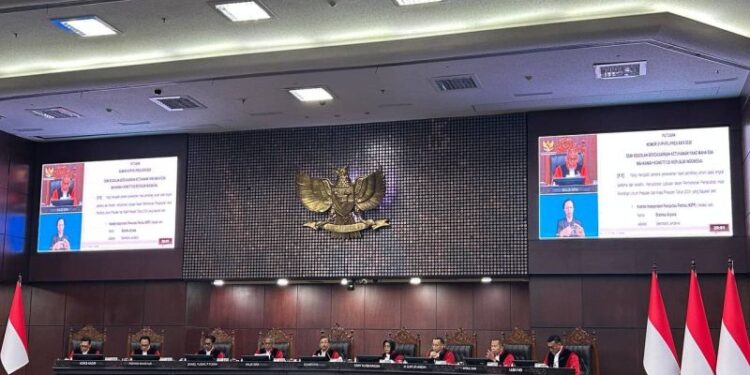 Sembilan hakim MK dilaporkan ke MKMK terkait perkara Gibran