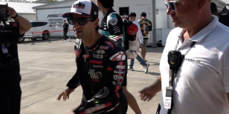 Melihat tim Aprilia Racing meracik strategi di GP Seri Mandalika 2026