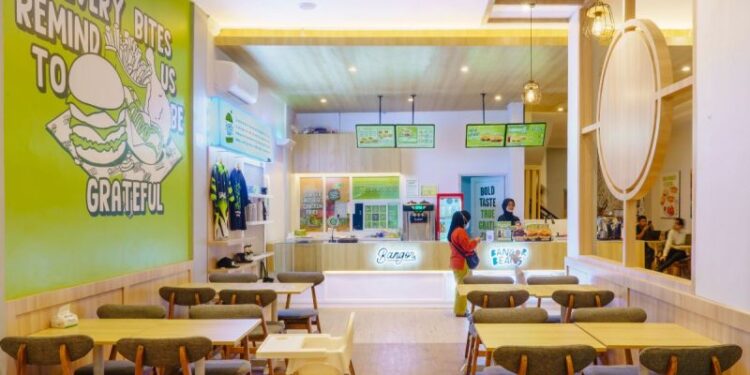 Wajah Baru Outlet Burger Bangor Ciledug, Tawarkan Tempat WFC dengan Fasilitas Lengkap
