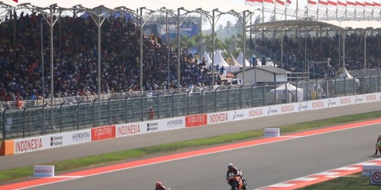 MotoGP tembus 157 ribu pengunjung, indikator dampak ekonomi tercapai