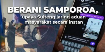 Berani Samporoa, upaya Sulteng jaring aduan masyarakat secara instan