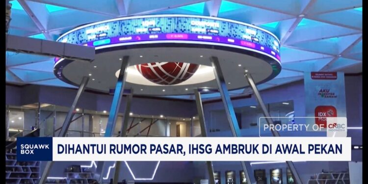 Video: Dihantui Rumor Pasar, IHSG Ambruk di Awal Pekan