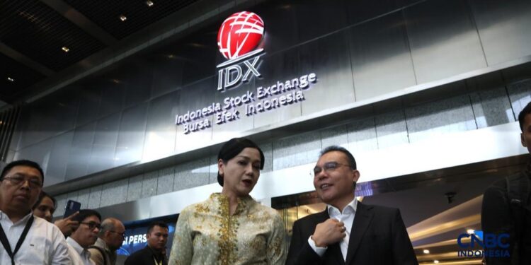IHSG Ambruk! Kapolri, Dasco hingga Rosan Mendadak Sambangi BEI
