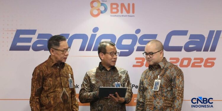 BNI Cetak Rekor Laba Operasional Rp27,5 Triliun di Kuartal III-2026