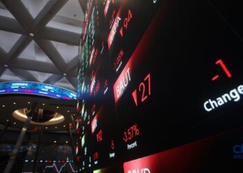 IHSG Ditutup Melemah 1,29% ke Level 5.032