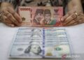 Rupiah pada Senin pagi melemah jadi Rp18.035 per dolar AS